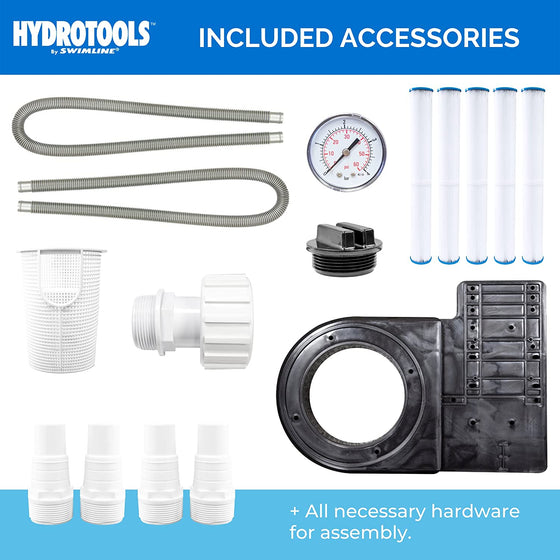 Extra-Flo 0.9 HP 40 Sq Ft Cartridge Filter System (#70151)