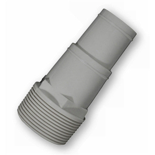 1-1/4" thru 1-1/2" Hose Adapter for Pumps and Skimmers, Grey (#8905G)