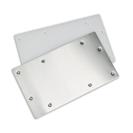 Widemouth Skimmer Stainless Steel Winterizing Plate (Part 89393)