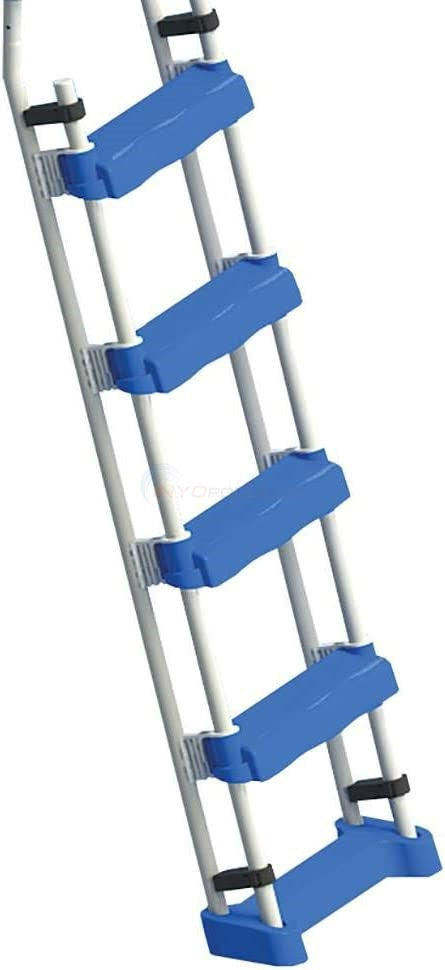 A-Frame Pool Ladder w/ Safety Barrier (#87950)