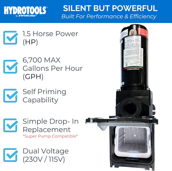 Super-Flo 1.5 HP Pool Pump - In-Ground (#75150)