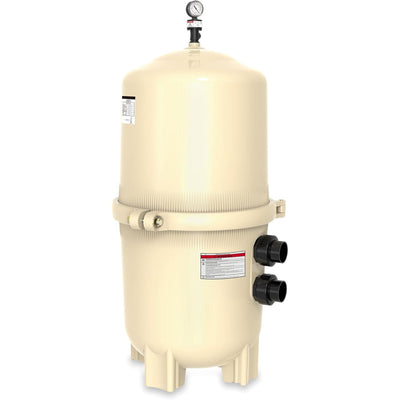 High Capacity 480 Sq Ft Pool Cartridge Filter Tank and Elements (#76480)