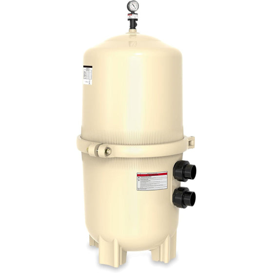 High Capacity 480 Sq Ft Pool Cartridge Filter Tank and Elements (#76480)