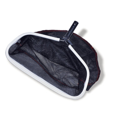 Professional Service Grade Aluminum Swimming Pool Deep Bag Leaf Rake Skimmer Net (#80950)