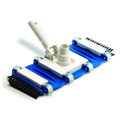 Flex Weighted Swimming Pool Vacuum Head with Side Brushes (#8165)