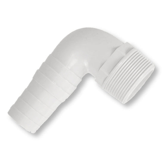 1-1/2" Pipe Thread x 1-1/2" Elbow Hose Adapter (#89070)