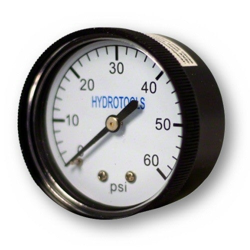 Rear Mount Pressure Gauge 0-60 PSI Range (#8961)