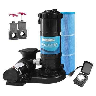 Sure-Flo 1.0 HP Two-Speed 90 Sq Ft Cartridge Filter System (#76091-2)