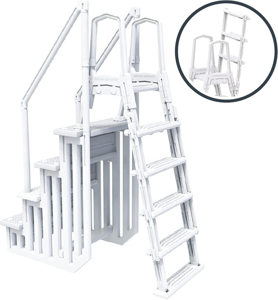 In-Pool Step & Ladder Combo - 48"-54" (#87945)
