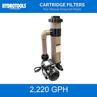 Hydrotools Model 70026 Complete 0.33 HP Cartridge Type Filter System