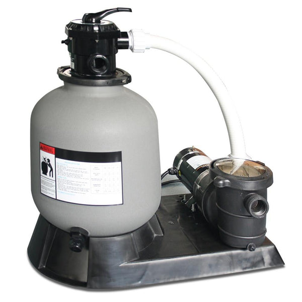 Hydrotools 1.5 HP, 2940 GPH, 19" Tank Sand Filter System