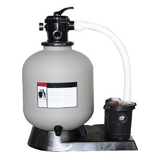 Hydrotools 2.0 HP, 4980 GPH, 24" Tank Sand Filter System