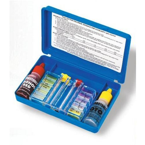 Hydrotools Deluxe 2 Way Chlorine/Bromine & pH Pool Test Kit