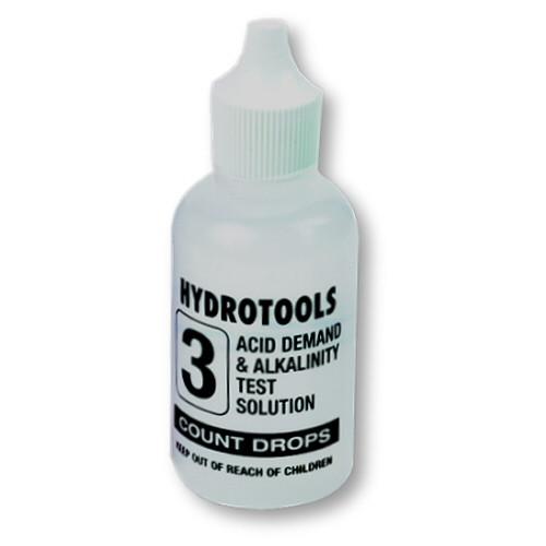 Hydrotools Acid Demand & Alkalinity Solution #3 Test Kit Refill