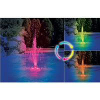 Hydrotools Floating LED Lite-Up Pool Fountain