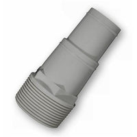 Hydrotools 1.25" thru 1.5" Grey Threaded Hose Adapter