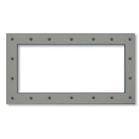 Hydrotools Front Plate for Widemouth Skimmer, Grey