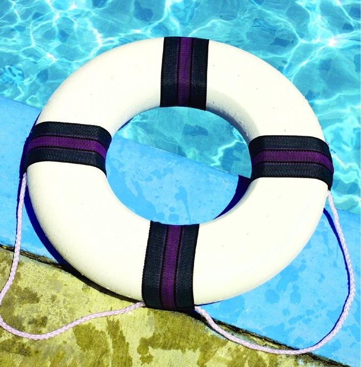 Model 89870 Swimming Pool 18" Diameter Foam Safety Ring Buoy