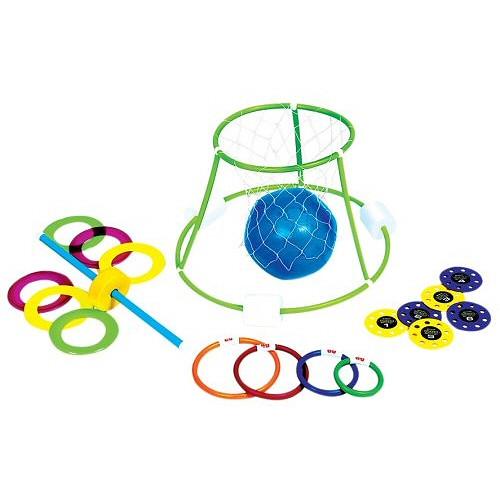 Pool Games Swimline Four Game Combination Swimming Pool Game Set - Grizzly Supply Co