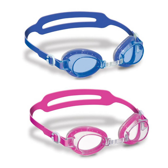 Swimline Aruba Supersoft Jelly Kid's Swimming Goggles with Case