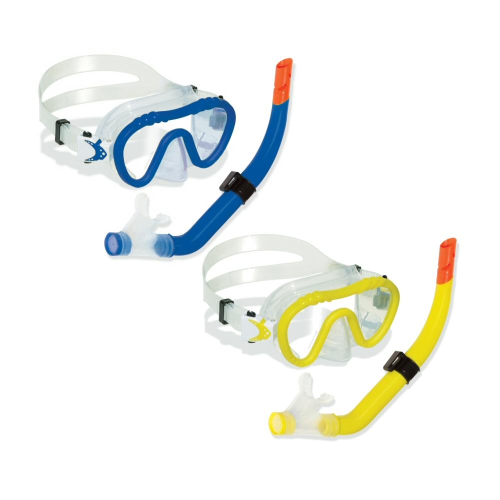 Swimline DiveSite Reef Seeker Silicone Kid's/Youth Mask and Snorkel Set