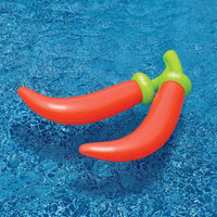 Inflatable Pool Toys Swimline Inflatable Chili Peppers Pool Float - Grizzly Supply Co