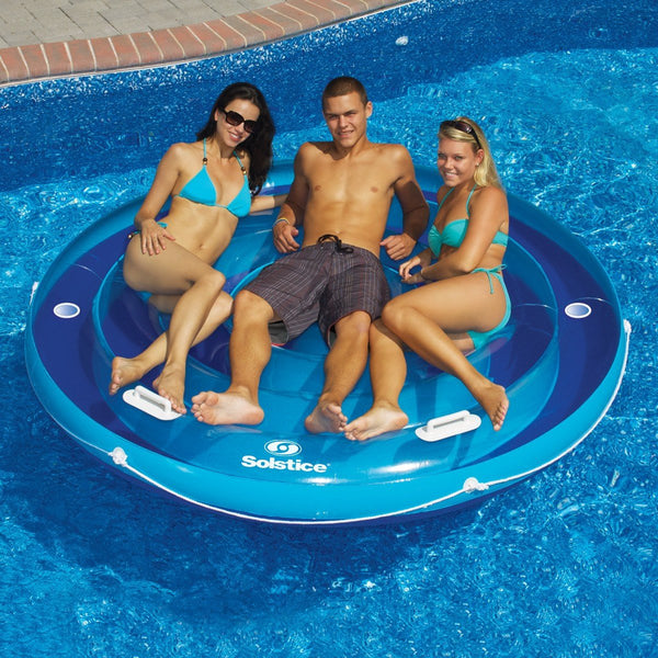 Solstice 84" Signature Jumbo Pool Island