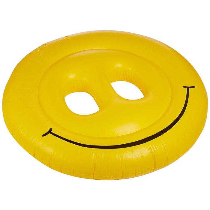 Inflatable Pool Toys Swimline Smiley Face 72" Inflatable Pool Island - Grizzly Supply Co