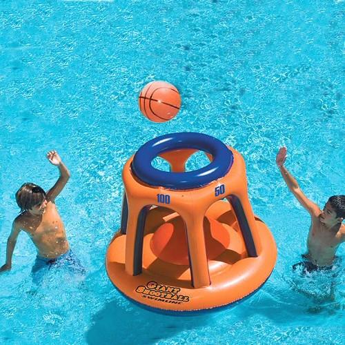 Inflatable Pool Toys Swimline Giant Shootball Inflatable Basketball Swimming Pool Game - Grizzly Supply Co