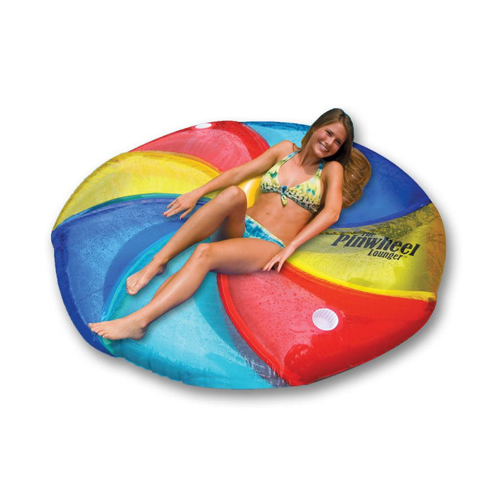 Inflatable Pool Toys Swimline Pinwheel Island Inflatable Lounger - Grizzly Supply Co